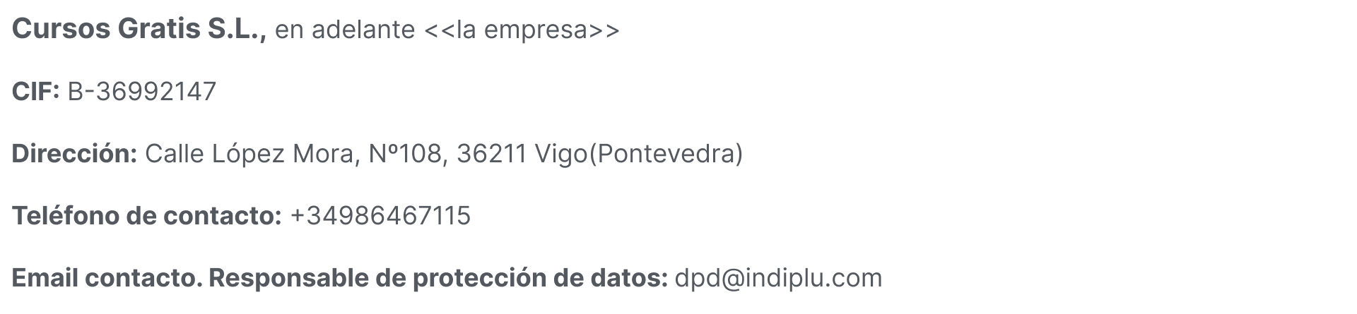 cursos gratis desempleados cartagena política de privacidad